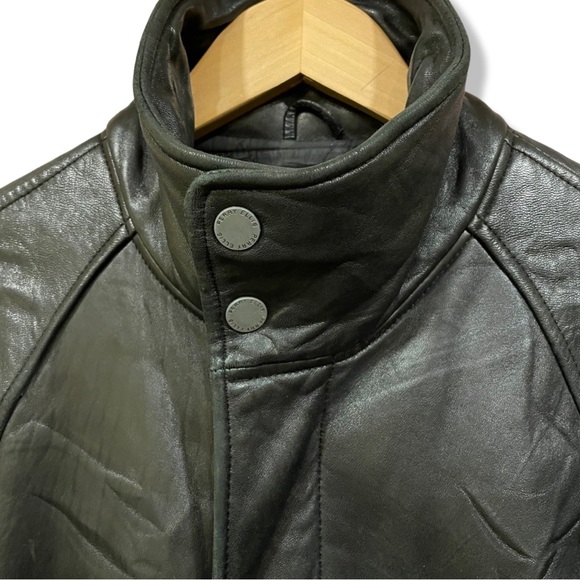 Vintage Perry Ellis Super Soft Leather Jacket - Picture 5 of 8